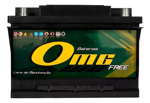 Bateria De Carro 60 Amperes Vw, Ford, Fiat, Gm