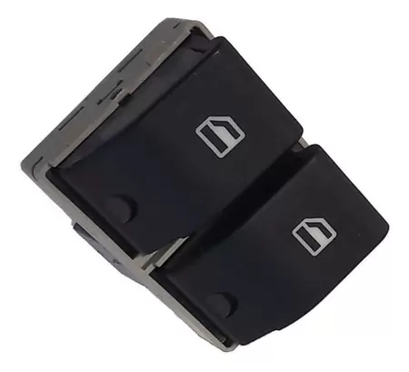 Botão Duplo Vidro Elétrico Gol G5 G4 G6 G7 Saveiro Spacefox