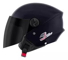 Capacete Aberto Pro Tork New Liberty Three Vis. Fumê