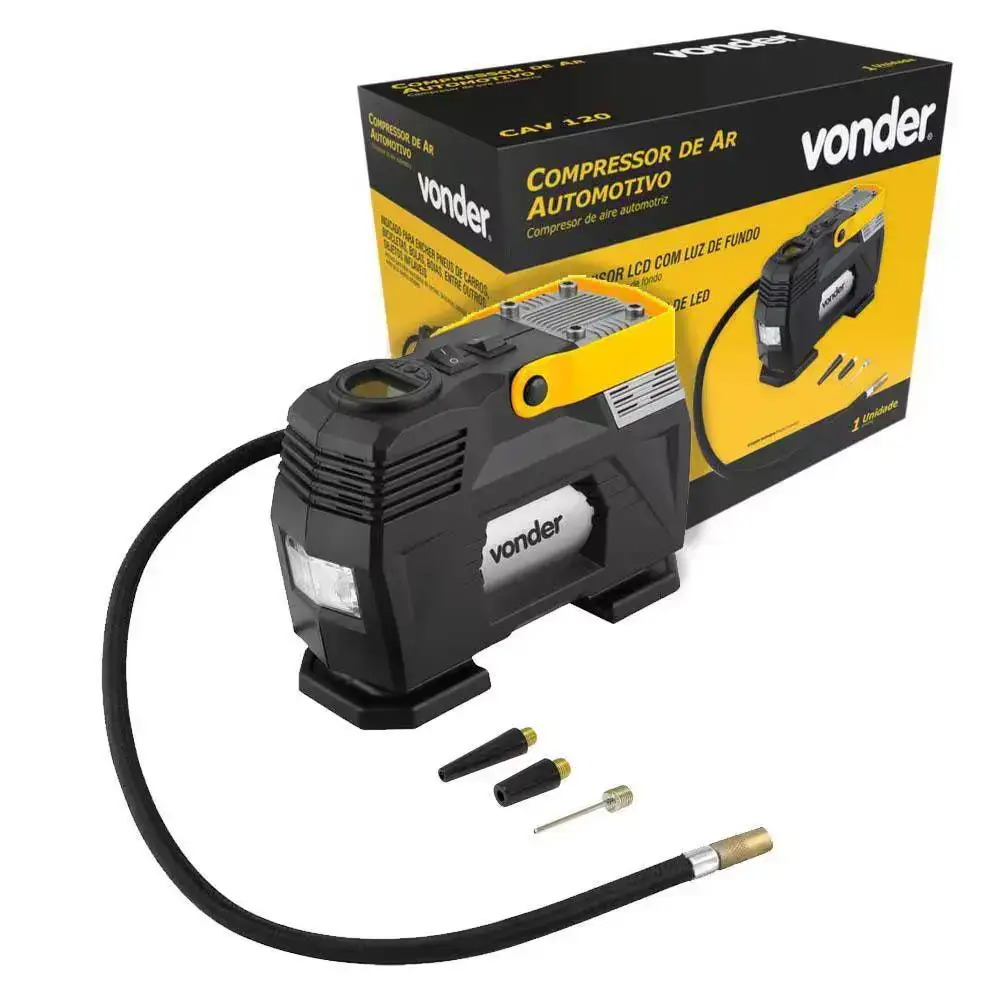 Compressor Automotivo CAV 120 Vonder - Compacto e Eficiente para Todas as Suas Necessidades