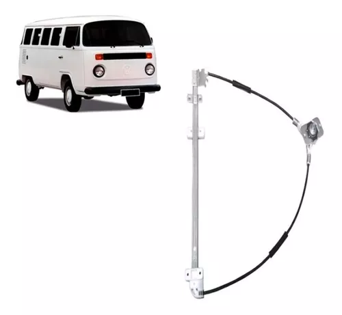 Máquina Vidro Kombi Clipper 95/07 Esq Manual
