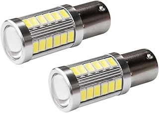 KIT 2 LAMPADA 33 LED CREE BA15S 1 POLO BRANCA