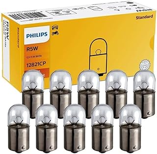 10 Lâmpada Haloway Sinalização 12V P21 5W BAY15D