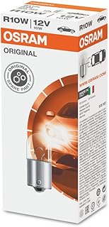 10 Lampadas Haloway Moto R10W 12V 10W BA15S Sinalização