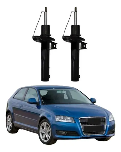 2 Amortecedor Audi A3 97 2008 Traseiro Monroe Kit