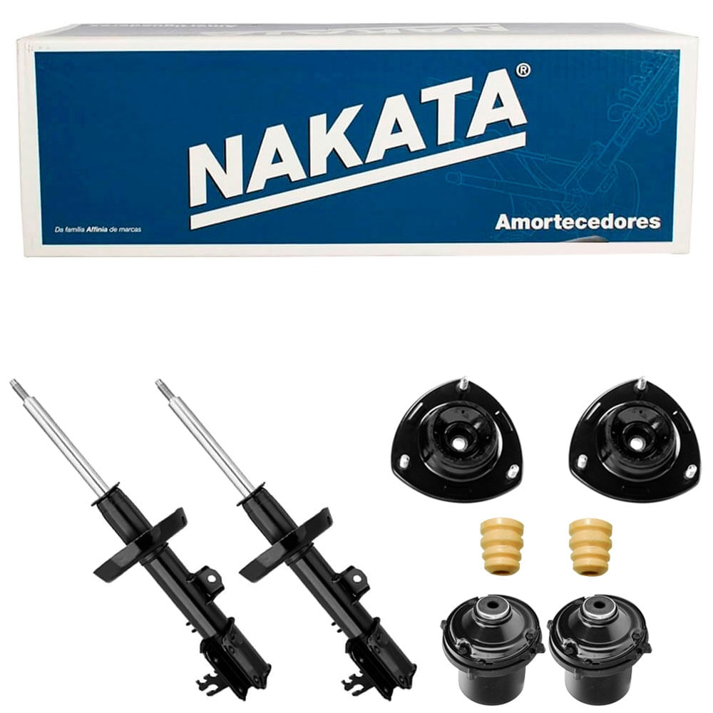 2 Amortecedor Chevrolet Astra 99 2011 Dianteiro Nakata Kit