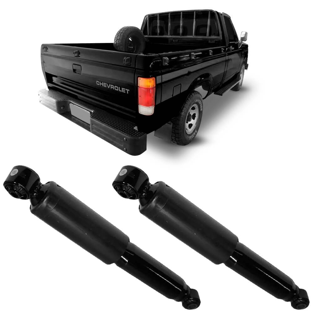 2 Amortecedor Chevrolet D20 85 92 Traseiro Monroe