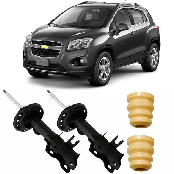 2 Amortecedor Chevrolet Tracker 2013 2019 Dianteiro Kit Monroe