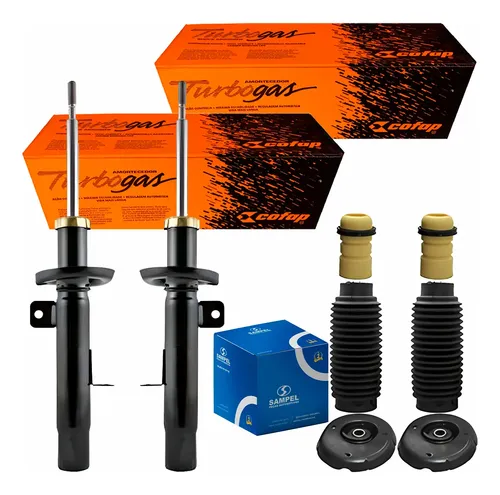 2 Amortecedor Citroën C3 2003 2012 Traseiro Cofap Kit