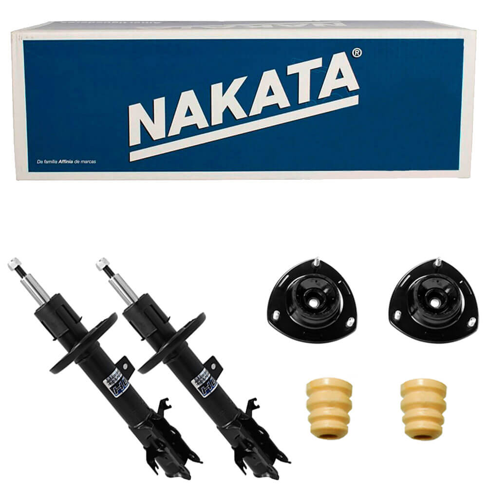 2 Amortecedor Dianteiro Ecosport 2012 2020 Nakata Kit