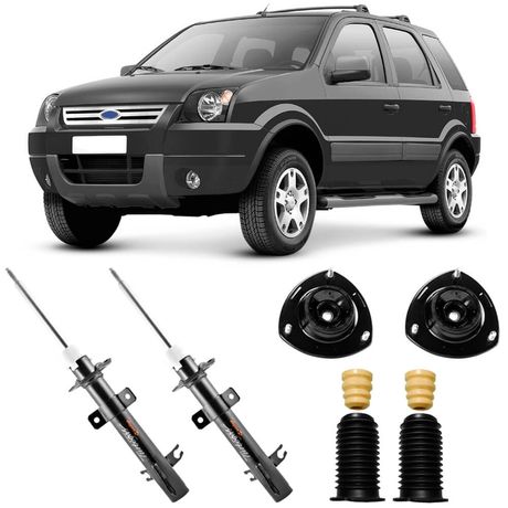 2 Amortecedor Ford Ecosport 4X2 2003 2012 Traseiro Cofap Kit