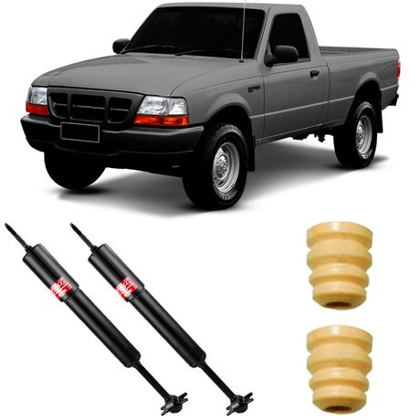 2 Amortecedor Ford Ranger 98 2012 Dianteiro Kayaba Kit KYB