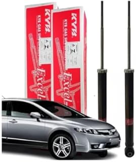 2 Amortecedor Honda Civic 2006 2011 Dianteiro Kayaba