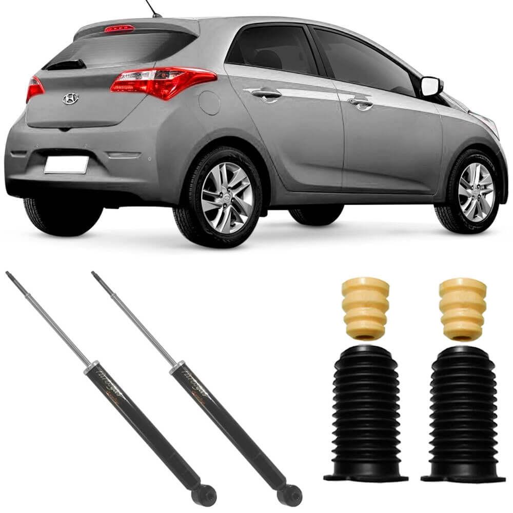 2 Amortecedor Hyundai HB20 2013 2018 Traseiro Cofap Kit