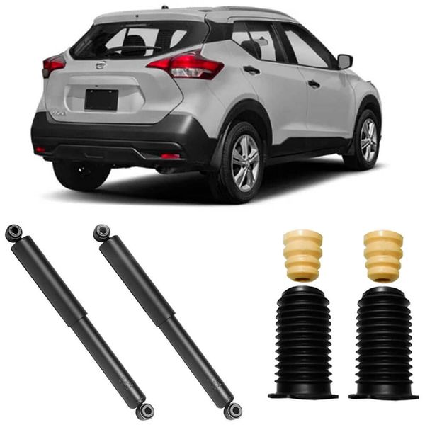 2 Amortecedor Nissan Kicks 2017 2018 Dianteiro Monroe