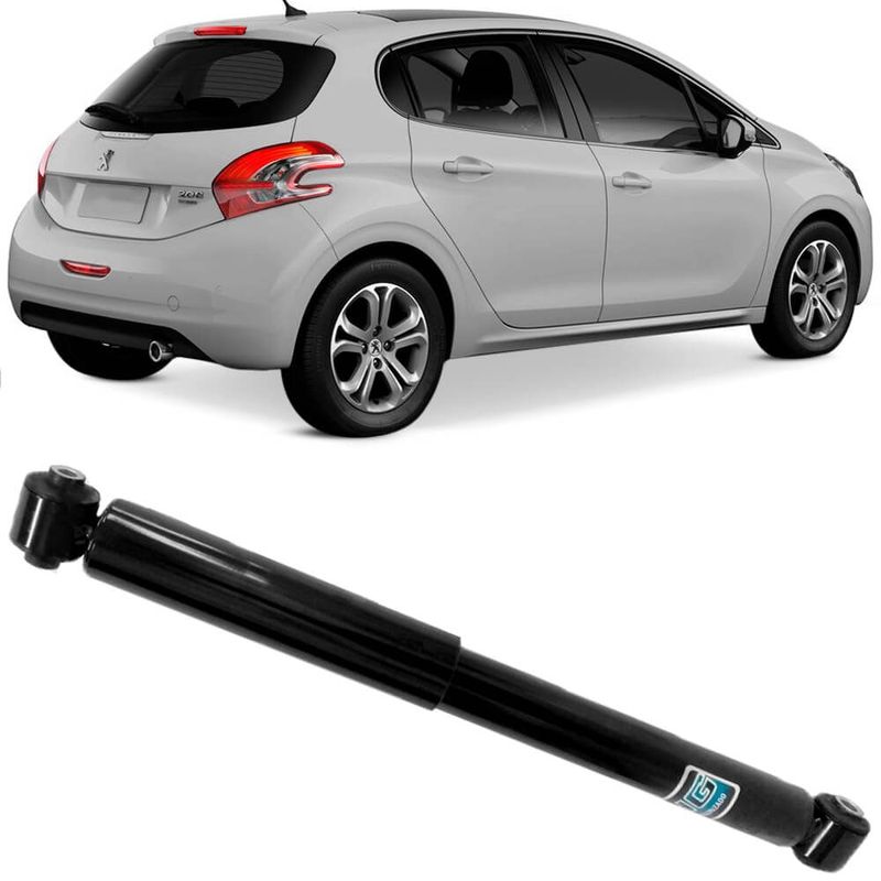 2 Amortecedor Peugeot 208 2013 2017 Dianteiro Nakata