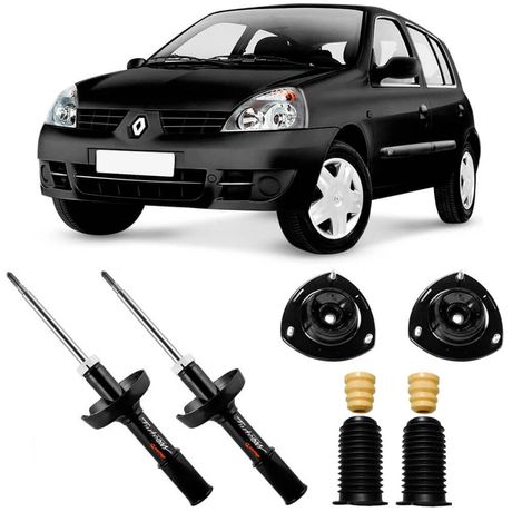 2 Amortecedor Renault Clio Hatch 99 2008 Dianteiro Cofap Kit
