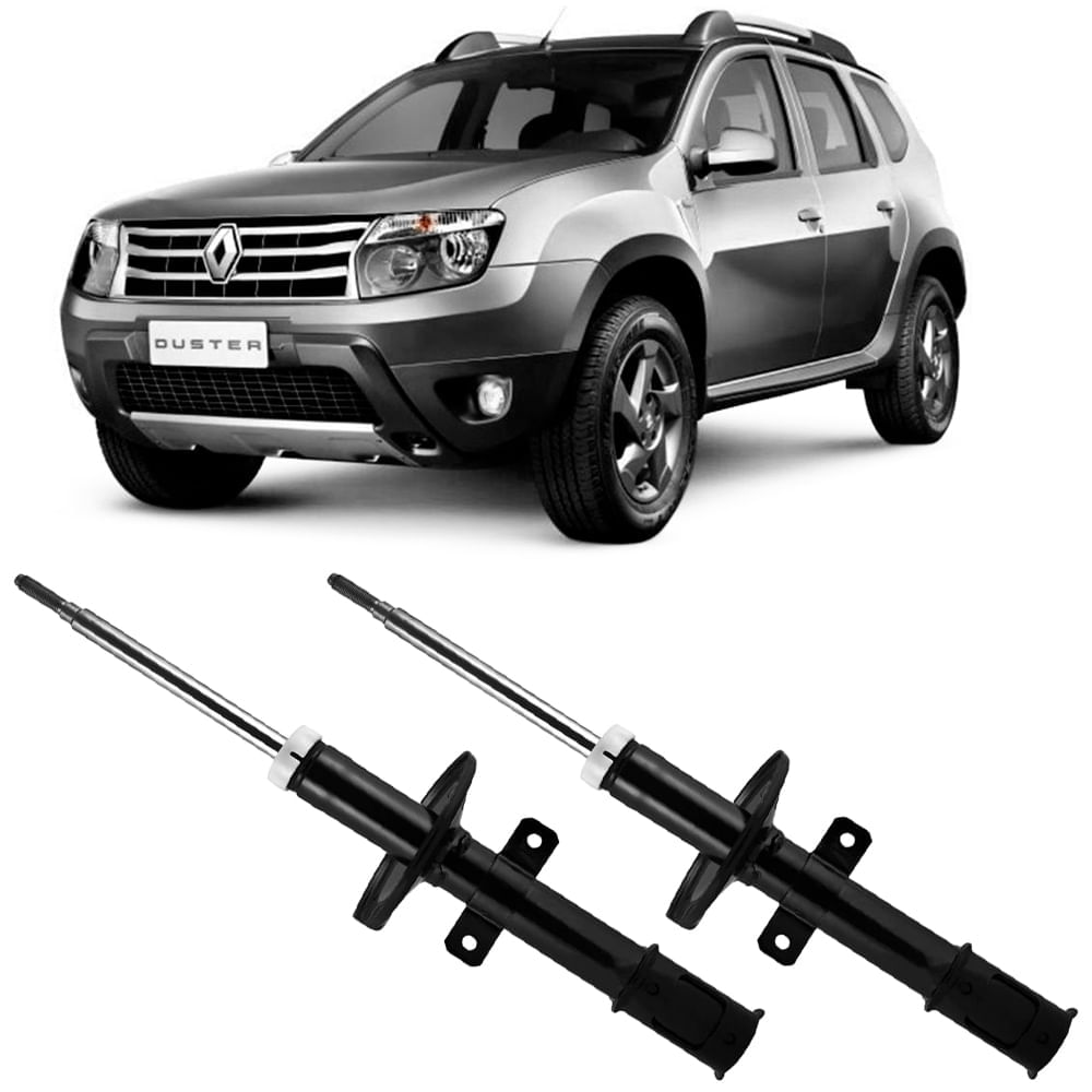 2 Amortecedor Renault Duster 4X4 2012 2018 Traseiro Monroe