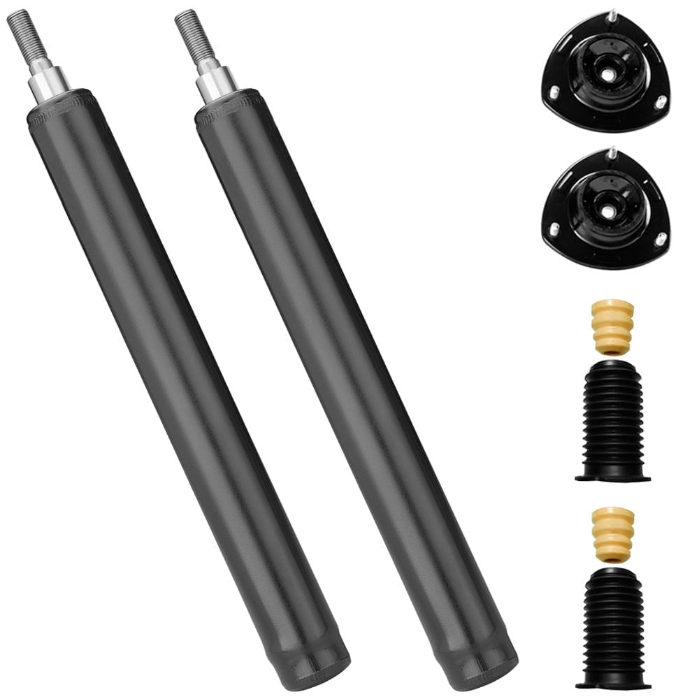 2 Amortecedor Santana 84 99 Dianteiro Motorista Passageiro Nakata Kit