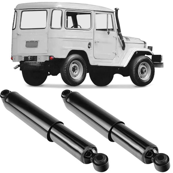 2 Amortecedor Toyota Bandeirantes 60 93 Traseiro Monroe 334421MM