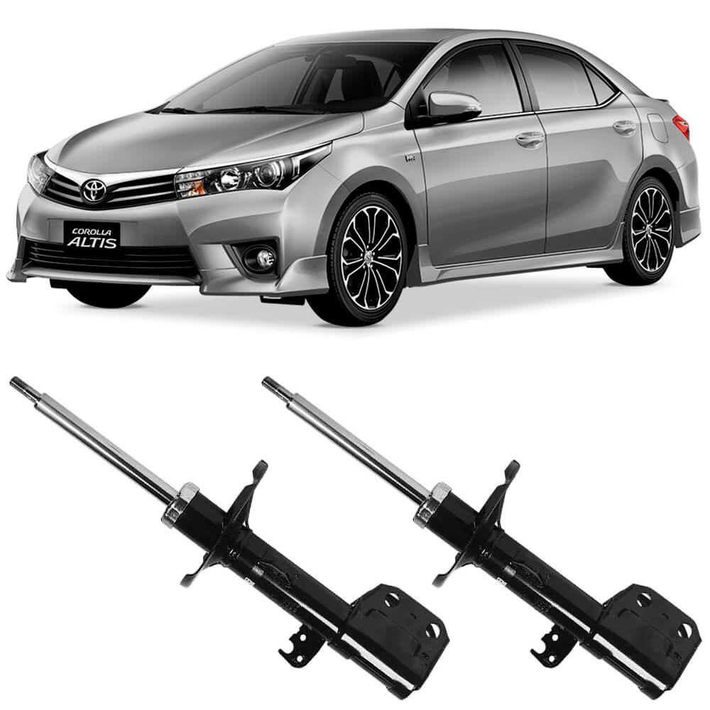 2 Amortecedor Toyota Corolla 2015 2018 Dianteiro Kayaba KYB