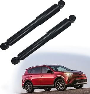 37289 2 peças amortecedores de suspensão traseira, os amortecedores traseiros compatíveis com Toyota RAV4 2006-2018#OE 37289