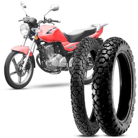 2 Pneu Moto Gsr 150I Levorin Aro 18 80 100 18 47P M C