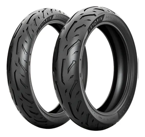 2 Pneu Moto Levorin 110 70 17 54H 140 70 17 66H Matrix Sport