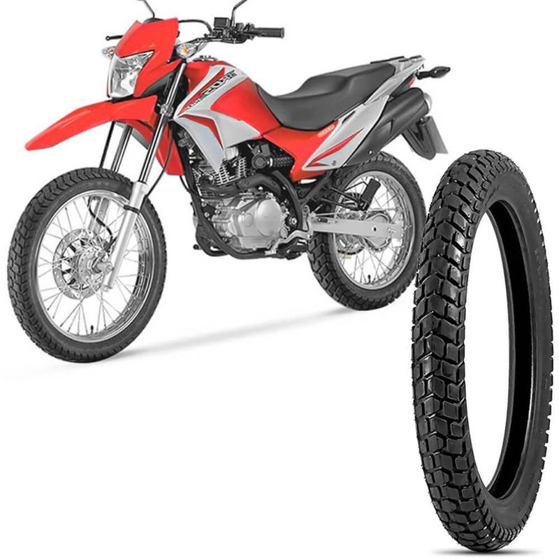 2 Pneu Moto Nxr 150 Bros Levorin 90 90 19 52P 110 90 17