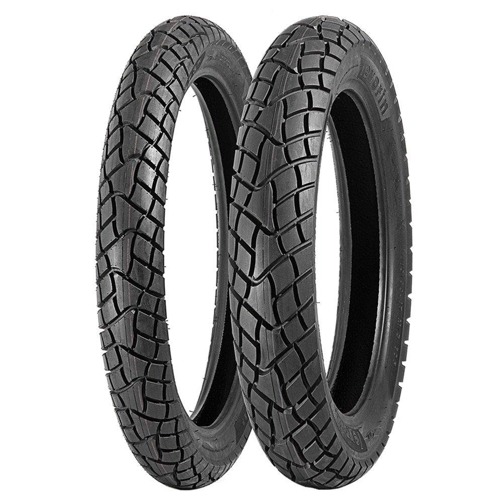 2 Pneu Moto Riva 150 Levorin Aro 18 80 100 18 47P M C