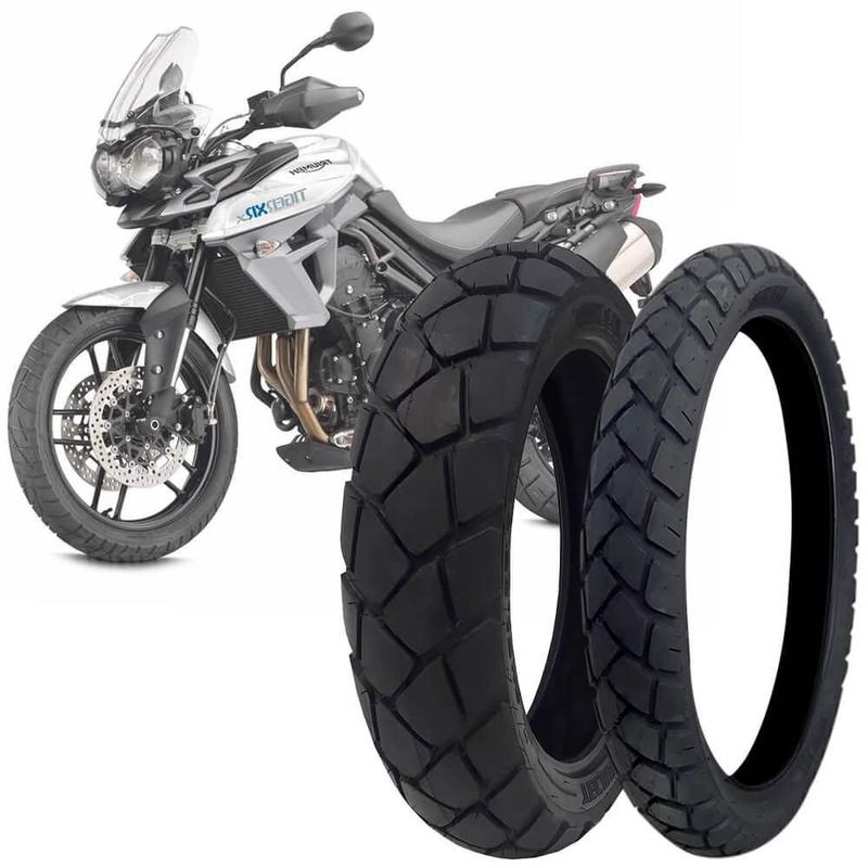 2 Pneu Moto Tiger 800 Technic 150 70 17 69H 90 90 21 54H Stroker Trail