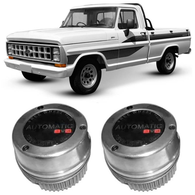 2 Roda Livre Automatica Ford F1000 4X4 94 98 Avm