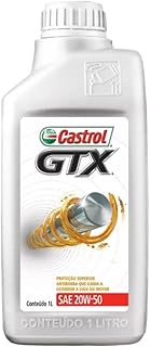 3 Óleo Mineral 20W50 Actevo Essential 4T Castrol Traxx Honda