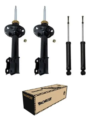 4 Amortecedor Agile 2010 2014 Dianteiro Traseiro SP045 Monroe Kit