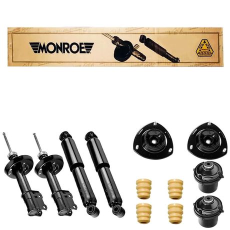 4 Amortecedor Astra 98 2012 Dianteiro Traseiro Motorista Passageiro Monroe Kit