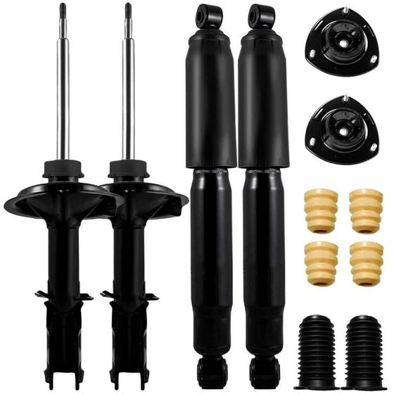 4 Amortecedor Fiat Doblo Attractive Essence 2004 2013 Dianteiro Traseiro Monroe Kit