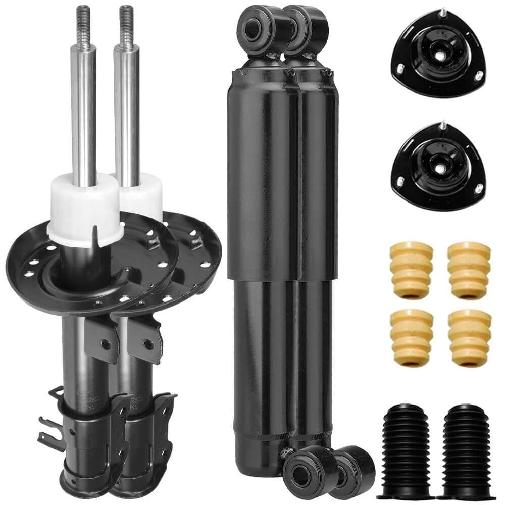 4 Amortecedor Fiat Strada 98 2000 Dianteiro Traseiro Nakata Kit