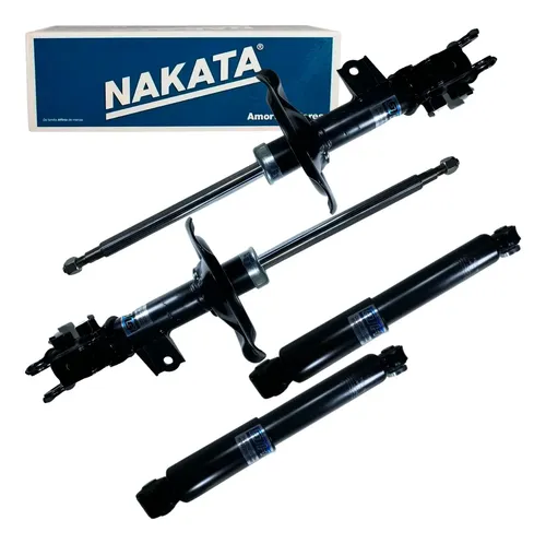 4 Amortecedor Kia Cerato 2009 2012 Dianteiro Traseiro Nakata Kit