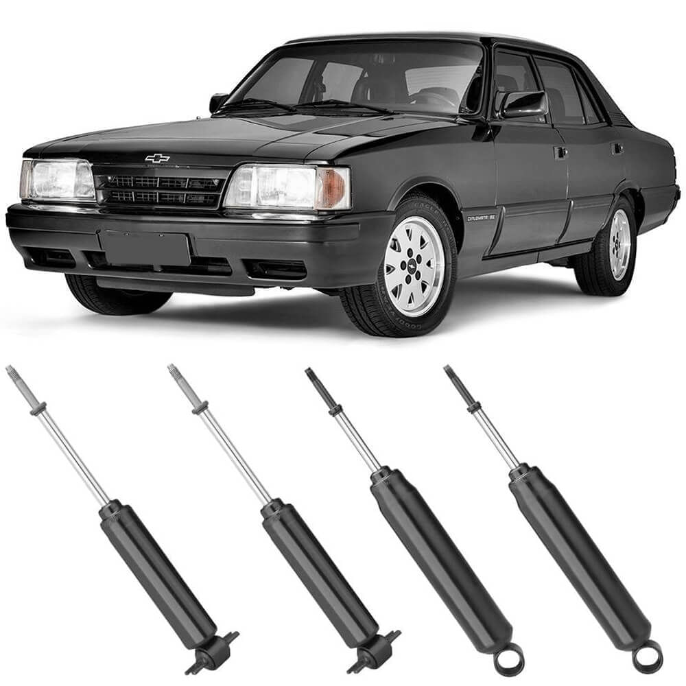 4 Amortecedor Opala 87 92 Dianteiro Traseiro Nakata