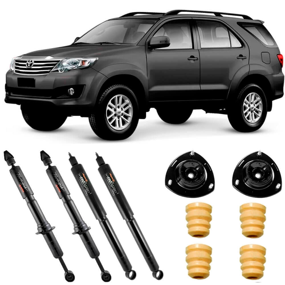 4 Amortecedor Toyota Hilux SW4 2006 2015 Dianteiro Traseiro Cofap Kit