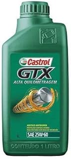 4 Óleo Mineral 25W60 Sl Alta Rodagem Castrol