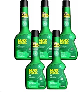 Kit 5 Unidade Bardahl Aditivo Combustivel Max Diesel 200ml