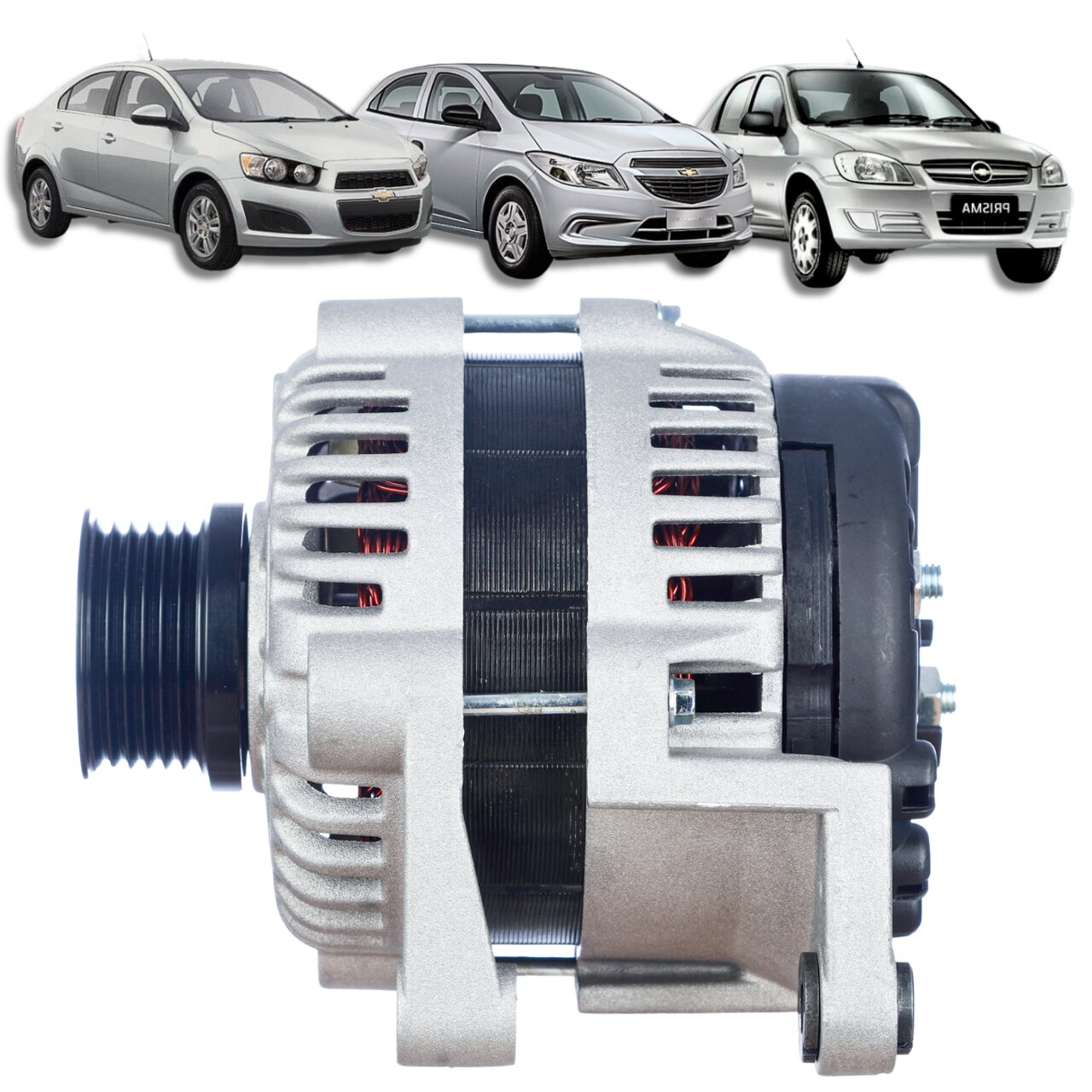 Alternador 12V 100AH Chevrolet Prisma Onix