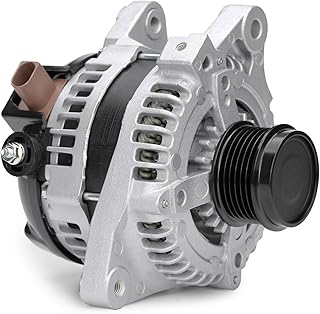 Alternador compatível com Toyota Corolla Sedan 2014-2019 L4 1.8L - 125Amp 12V CW 6 Groove Polia Substituir # 27060-0T240 11776 104211-3300