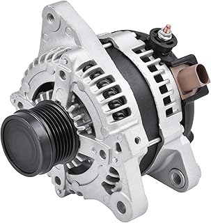 Alternador de substituição 125 Amp compatível com Toyot-a Corolla 2014-2019 L4 1,8L, 12V CW 6-Groove Clutch Polia, peça # 104211-3300, 27060-0T240, 11776, 290-6337