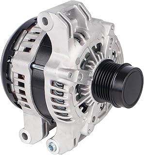 Autoround Alternador 3.6L V6 adequado para Ram 1500 2013-2015, Jeep Grand Cherokee 11-23, Dodge Charger Challenger Durango 11-23, Chrysler 300 11-23, 12V 180A CW, 6-Groove Pulley, Substituto # 11598N