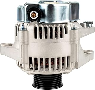 KAX Alternador 13756N compatível com Toyota, Chevrolet, 1998-2002 Corolla, 1998-2002 Prizm, 80A 12V S6 CW IR/IF Substituição do alternador