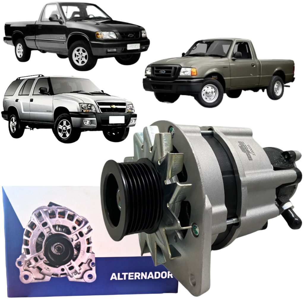 Alternador 12V 85A Gm S10 Maxion Hs Hst