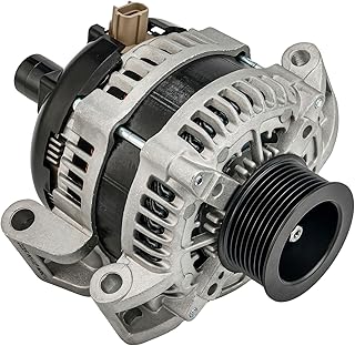 PHILTOP Alternador 11290N compatível com Ford F-250 Super Duty 2008 12V Amp S8 Groove Pulley
