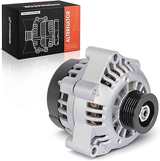 A-Premium Alternador Compatível Com Chevrolet Blazer 1998, 1999, 2000, S10, Astro E Gmc Jimmy 1998-2000, Sonoma, Safari, Isuzu Hombre, Oldsmobile Bravada, 4,3 L, 12 V, 105 A, Polia De 6 Ranhuras No